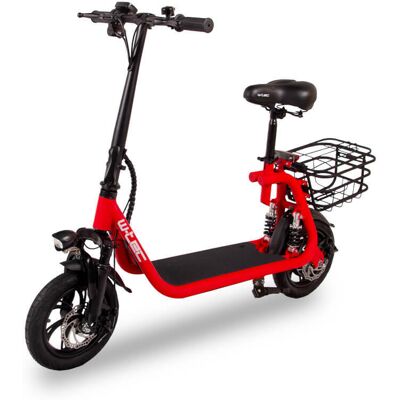 Elektromos roller W-TEC Billar III 500W 12", összecsukható kialakítás, 30 km-es hatótávolság, jóváhagyással rendelkező hátsó világítás piros Elektromos roller W-TEC Billar III 500W 12", összecsukható kialakítás, 30 km-es hatótávolság, jóváhagyással rendelkező hátsó világítás piros