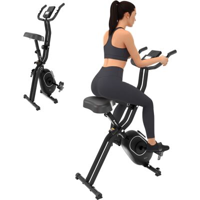 Összecsukható szobakerékpár inSPORTline Xbike Lite, görgők, integrált pulzusszám-érzékelők, összecsukható mechanizmus Összecsukható szobakerékpár inSPORTline Xbike Lite, görgők, integrált pulzusszám-érzékelők, összecsukható mechanizmus