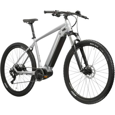 Hegyi elektromos kerékpár Kross Hexagon Boost 3.0 29" Gen 004 XL (21", 188-200 cm) ezüst / fekete / fényes Hegyi elektromos kerékpár Kross Hexagon Boost 3.0 29" Gen 004 XL (21", 188-200 cm) ezüst / fekete / fényes