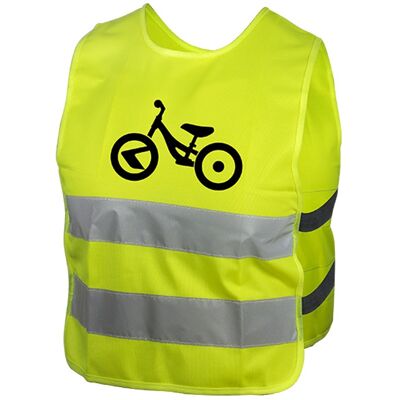 Gyermek láthatósági mellény KELLYS STARLIGHT bike XS Gyermek láthatósági mellény KELLYS STARLIGHT bike XS