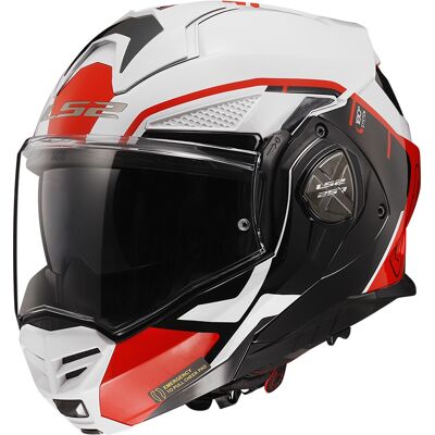 Flip-up bukósisak LS2 FF901 Advant X Metryk White Red P/J XXL(63-64) Flip-up bukósisak LS2 FF901 Advant X Metryk White Red P/J XXL(63-64)