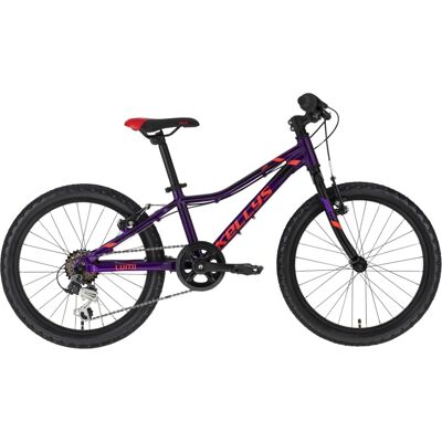 Gyerekkerékpár KELLYS LUMI 30 20" - modell 2022 10" (115-135 cm) lila Gyerekkerékpár KELLYS LUMI 30 20" - modell 2022 10" (115-135 cm) lila