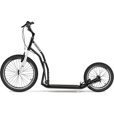 Roller Yedoo Mula Y40 20/16", kétállású hátsó villa, kenda gumiabroncsok, masszív acélváz, ergonomikus alumínium kormány fekete Roller Yedoo Mula Y40 20/16", kétállású hátsó villa, kenda gumiabroncsok, masszív acélváz, ergonomikus alumínium kormány fekete