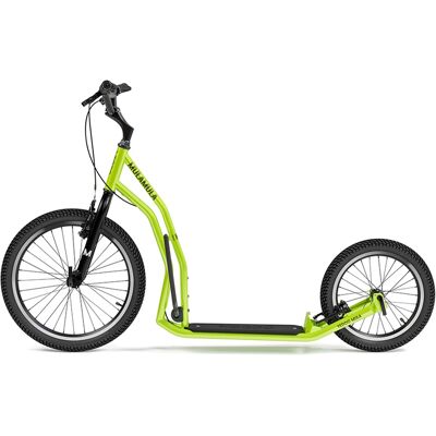 Roller Yedoo Mula Y40 20/16", kétállású hátsó villa, kenda gumiabroncsok, masszív acélváz, ergonomikus alumínium kormány zöld Roller Yedoo Mula Y40 20/16", kétállású hátsó villa, kenda gumiabroncsok, masszív acélváz, ergonomikus alumínium kormány zöld