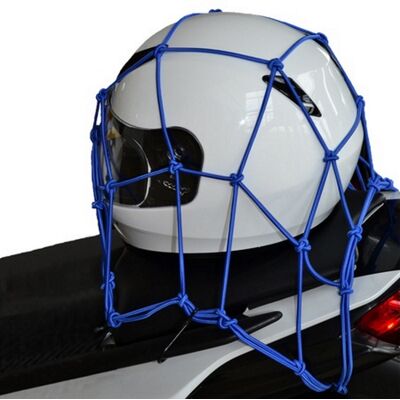 Flexibilis motoros csomagháló Oxford 30x30 kék, 6 kampó edzett acélból, a meglévő tárolóhely bővítése, könnyű felszerelés Flexibilis motoros csomagháló Oxford 30x30 kék, 6 kampó edzett acélból, a meglévő tárolóhely bővítése, könnyű felszerelés
