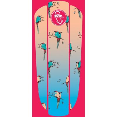Matrica műanyag gördeszkára Fish Classic 22" Red Birds Matrica műanyag gördeszkára Fish Classic 22" Red Birds
