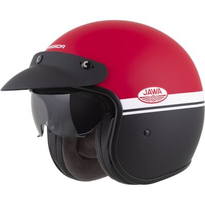 Motoros bukósisak Cassida Oxygen Jawa OHC 2.0 piros matt/fekete/fehér, mosható bélés, napellenző, polikarbonát héj XXL(63-64) Motoros bukósisak Cassida Oxygen Jawa OHC 2.0 piros matt/fekete/fehér, mosható bélés, napellenző, polikarbonát héj XXL(63-64)