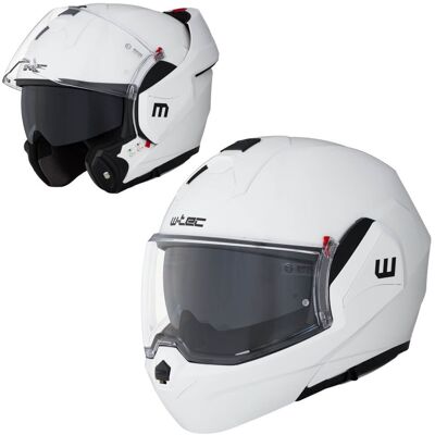 Felhajtható motoros bukósisak W-TEC Sabron P/J, Pinlock® 70 előkészítés, zárható szellőzőrendszer, fém reteszelő mechanizmus gyöngyfehér XS (53-54) Felhajtható motoros bukósisak W-TEC Sabron P/J, Pinlock® 70 előkészítés, zárható szellőzőrendszer, fém reteszelő mechanizmus gyöngyfehér XS (53-54)