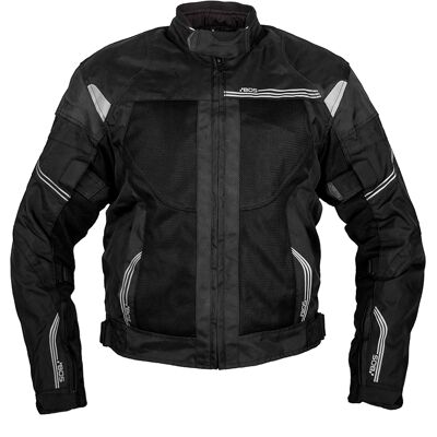 Nyári férfi motoros kabát BOS Hobart fekete 3XL Nyári férfi motoros kabát BOS Hobart fekete 3XL