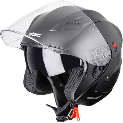 Motoros bukósisak W-TEC Putta matt fekete S (55-56) Motoros bukósisak W-TEC Putta matt fekete S (55-56)