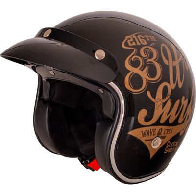 Motoros bukósisak W-TEC Café Racer 3Ways Surf Bronze XS (53-54) Motoros bukósisak W-TEC Café Racer 3Ways Surf Bronze XS (53-54)