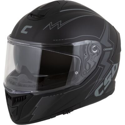 Bukósisak Cassida Integral GT 2.1 Flash fekete matt/sötétszürke XS (53-54) Bukósisak Cassida Integral GT 2.1 Flash fekete matt/sötétszürke XS (53-54)