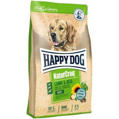 Happy Dog NaturCroq Adult Lamb & Reis - Bárány & rizs 15 + 3 kg ajándék Happy Dog NaturCroq Adult Lamb & Reis - Bárány & rizs 15 + 3 kg ajándék
