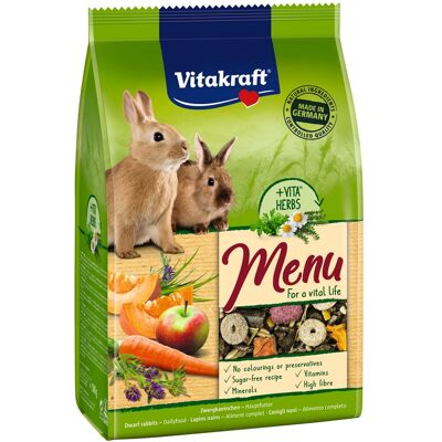 Vitakraft Prémium Táp törpenyúl számára - Nyúl Vitakraft Prémium Táp törpenyúl számára - Nyúl