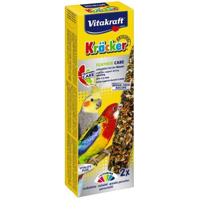 Vitakraft Kracker dupla rúd tollváltó nagypapagájoknak 2 db Vitakraft Kracker dupla rúd tollváltó nagypapagájoknak 2 db