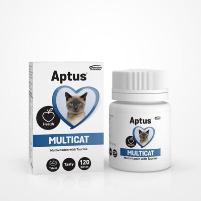 Aptus Multicat Total 120 tabletta - Macska étrend-kiegészítő Aptus Multicat Total 120 tabletta - Macska étrend-kiegészítő