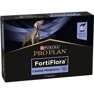 Purina Pro Plan FortiFlora étrendkiegészítő kutyáknak 7 x 1 g Purina Pro Plan FortiFlora étrendkiegészítő kutyáknak 7 x 1 g