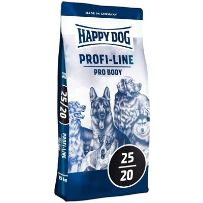 Happy Dog Profi-Line Pro Body 15 kg - Kutyaeledel Happy Dog Profi-Line Pro Body 15 kg - Kutyaeledel
