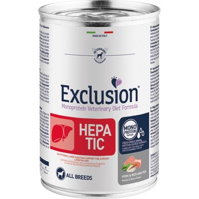 Exclusion Máj támogatás kutyaeledel - Minden fajta, 400g Exclusion Máj támogatás kutyaeledel - Minden fajta, 400g