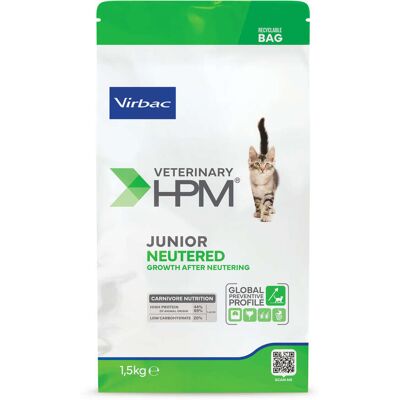 Virbac HMP Junior Neutered Cat száraztáp macskáknak 1,5 kg Virbac HMP Junior Neutered Cat száraztáp macskáknak 1,5 kg