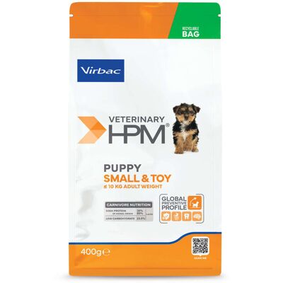 Virbac HPM Puppy Small & Toy Dog Dental száraztáp kutyáknak 400 g Virbac HPM Puppy Small & Toy Dog Dental száraztáp kutyáknak 400 g