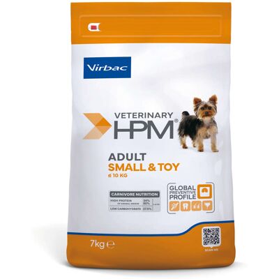 Virbac HPM Adult Small & Toy Dog Dental száraztáp kutyáknak 7 kg Virbac HPM Adult Small & Toy Dog Dental száraztáp kutyáknak 7 kg
