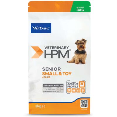 Virbac HPM Senior Small & Toy Dog Dental száraztáp kutyáknak 3 kg Virbac HPM Senior Small & Toy Dog Dental száraztáp kutyáknak 3 kg