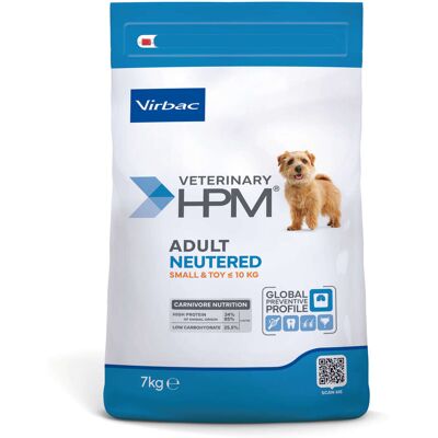 Virbac HPM Adult Neutered Dog Small & Toy Dental száraztáp kutyáknak 7 kg Virbac HPM Adult Neutered Dog Small & Toy Dental száraztáp kutyáknak 7 kg