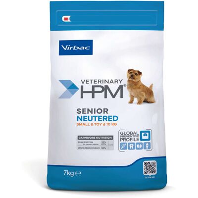 Virbac HPM Senior Neutered Dog Small & Toy Dental száraztáp kutyáknak 7 kg Virbac HPM Senior Neutered Dog Small & Toy Dental száraztáp kutyáknak 7 kg