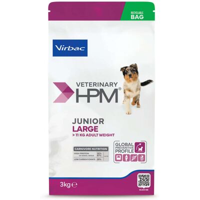 Virbac HPM Junior Large Dog száraztáp kutyáknak 3 kg Virbac HPM Junior Large Dog száraztáp kutyáknak 3 kg