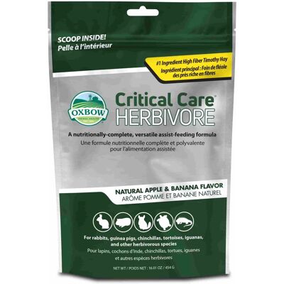 Dechra 141 g Critical Care Herbivore Alma-Banán - Kisállati eledel Dechra 141 g Critical Care Herbivore Alma-Banán - Kisállati eledel