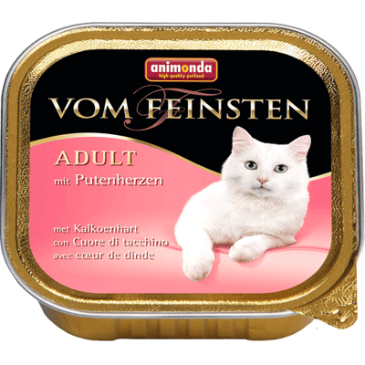 Animonda Cat Vom Feinsten Adult, pulykaszív 24 x 100 g (83438) Animonda Cat Vom Feinsten Adult, pulykaszív 24 x 100 g (83438)