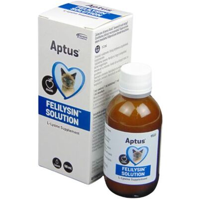 Aptus Felilysin Solution - L-lisztin kiegészítő macskák számára 50 ml Aptus Felilysin Solution - L-lisztin kiegészítő macskák számára 50 ml