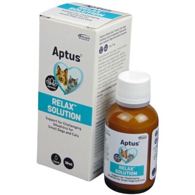 Aptus Relax Solution - Nyugtató Oldat Kutyáknak és Macskáknak - Egészségügyi Termék Aptus Relax Solution - Nyugtató Oldat Kutyáknak és Macskáknak - Egészségügyi Termék