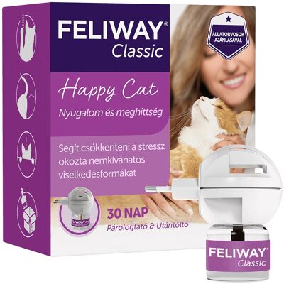 Feliway Classic Diffuser - Stresszcsillapítás macskáknak Feliway Classic Diffuser - Stresszcsillapítás macskáknak