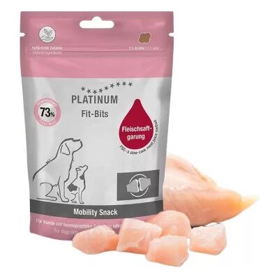 Platinum Fit-Bits Mobility funkcionális jutalomfalat - csirke 150 g Platinum Fit-Bits Mobility funkcionális jutalomfalat - csirke 150 g