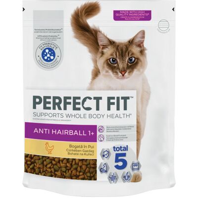 Perfect Fit Anti-Hairball száraz macskaeledel - csirke 1,4 kg Perfect Fit Anti-Hairball száraz macskaeledel - csirke 1,4 kg