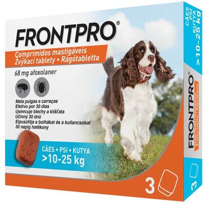 Boehringer Frontpro Rágótabletta 10-25kg - Rágótabletta kutyáknak Boehringer Frontpro Rágótabletta 10-25kg - Rágótabletta kutyáknak