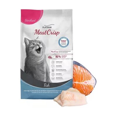 Platinum MeatCrisp Sterilised Fish száraz macskatáp - hal 400 g Platinum MeatCrisp Sterilised Fish száraz macskatáp - hal 400 g