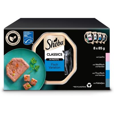 Sheba - Adult Cat Food Classic Paté - Hals pâté - Cat food Sheba - Adult Cat Food Classic Paté - Hals pâté - Cat food