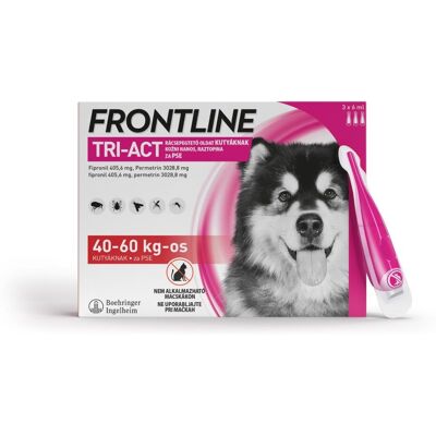 Frontline Tri-Act 40-60 kg kutyáknak - Bolha- és kullancsmegelőzés Frontline Tri-Act 40-60 kg kutyáknak - Bolha- és kullancsmegelőzés