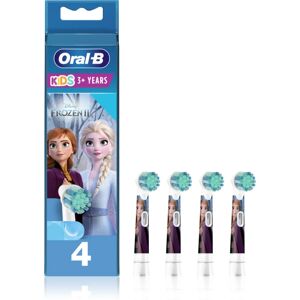 Oral B Kids 3+ Frozen csere fejek a fogkeféhez extra soft gyermekeknek 4 db