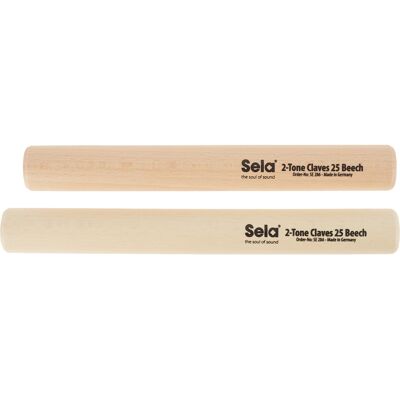 Sela 2-Tone Claves 25 Beech Sela 2-Tone Claves 25 Beech