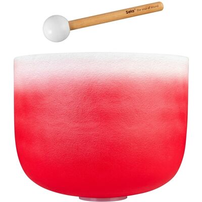 Sela Crystal Singing Bowl Chakra 14" Red Root C Sela Crystal Singing Bowl Chakra 14" Red Root C