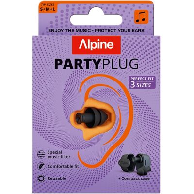 Alpine Partyplug Black Alpine Partyplug Black