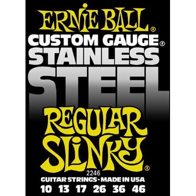 Ernie Ball 2246 Stainless Steel Regular Slinky Ernie Ball 2246 Stainless Steel Regular Slinky
