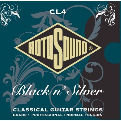Rotosound CL4 Black n' Silver Classical Rotosound CL4 Black n' Silver Classical