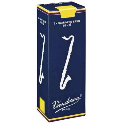 Vandoren Bass Clarinet Traditional 2.5 - box Vandoren Bass Clarinet Traditional 2.5 - box