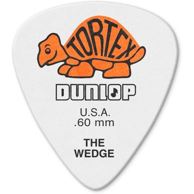 Dunlop Tortex Wedge 0.60 Dunlop Tortex Wedge 0.60