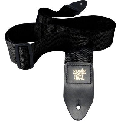 Ernie Ball Polypro Strap Black Ernie Ball Polypro Strap Black